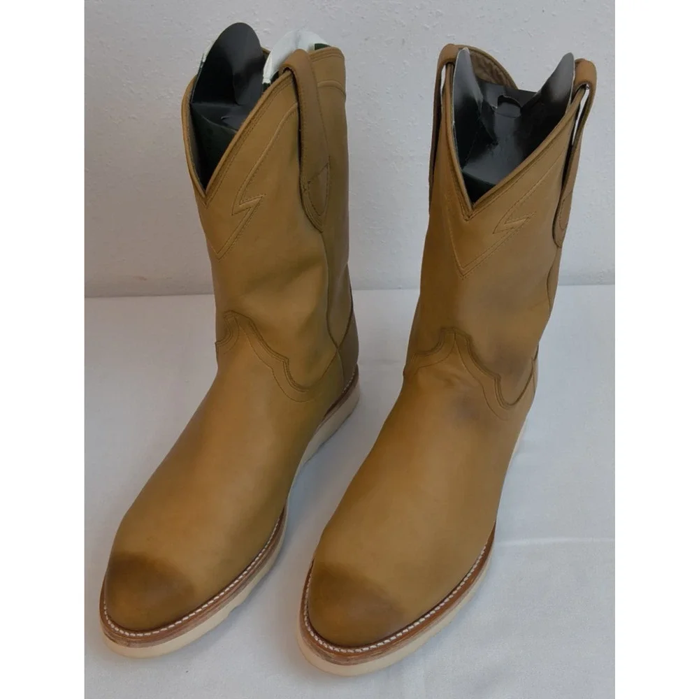 Tecovas The Knox Boots Men's 12.5D Beige Original Box #W5445